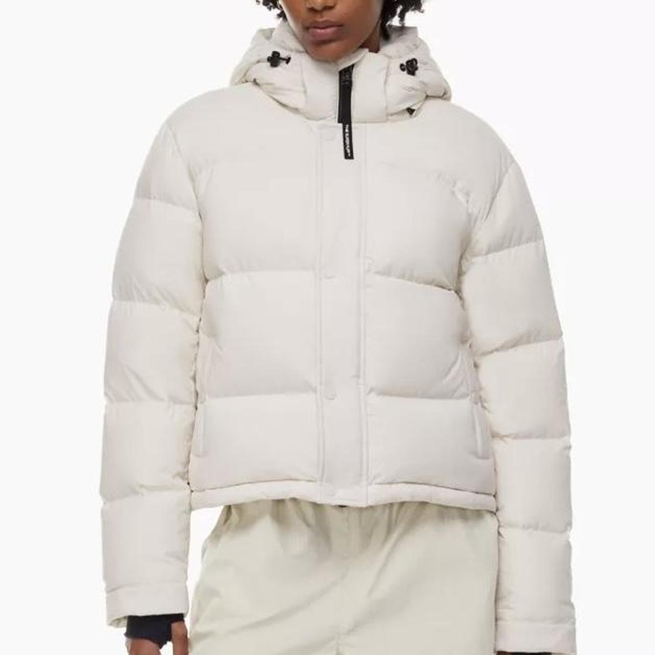 Aritzia Puffer Jacket Super Puff Matte Pearl Aritzia Super Puff