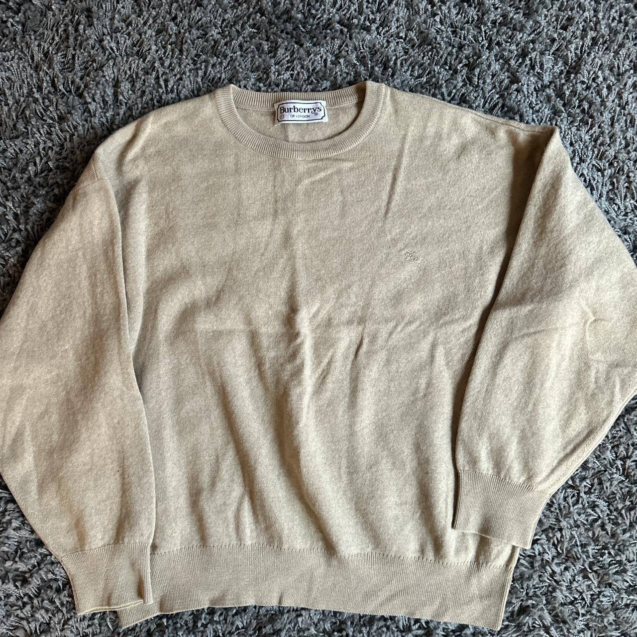 willy itchy burberry sweater - Depop