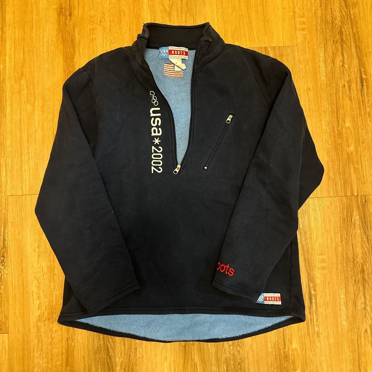 2002 olympics roots pullover - Depop