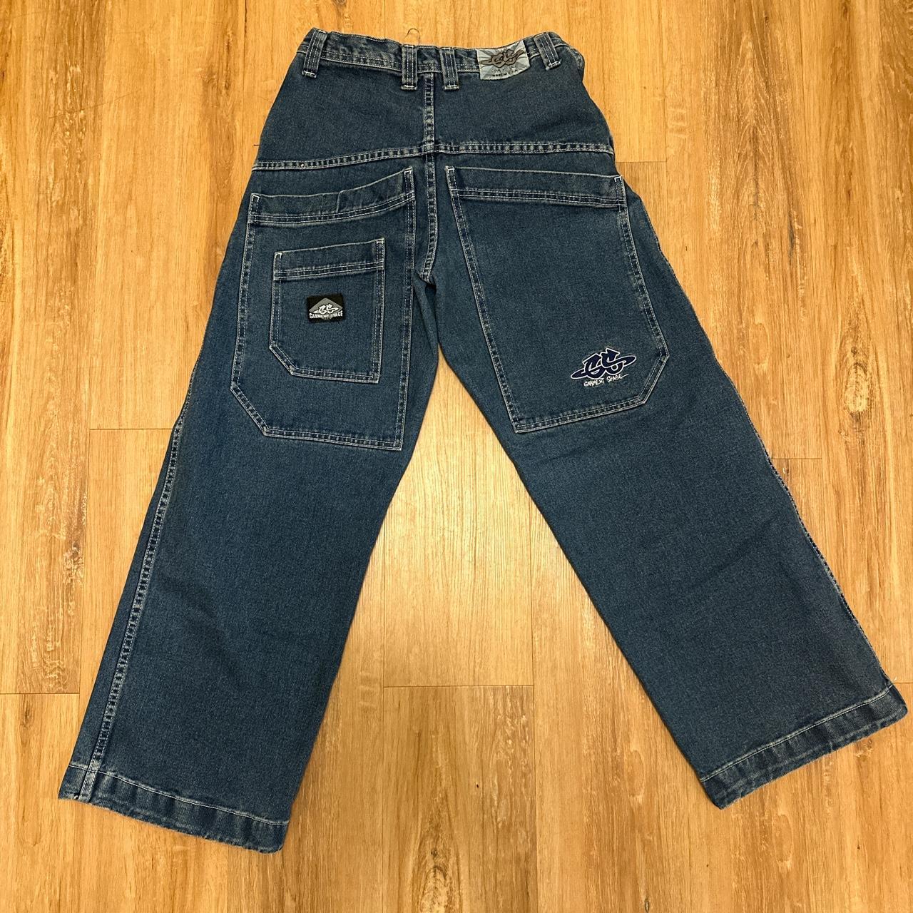 jnco style garment stage wide leg jeans (MAKE... - Depop