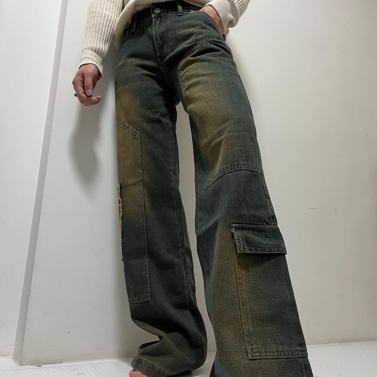 Women's Green Jeans | Depop