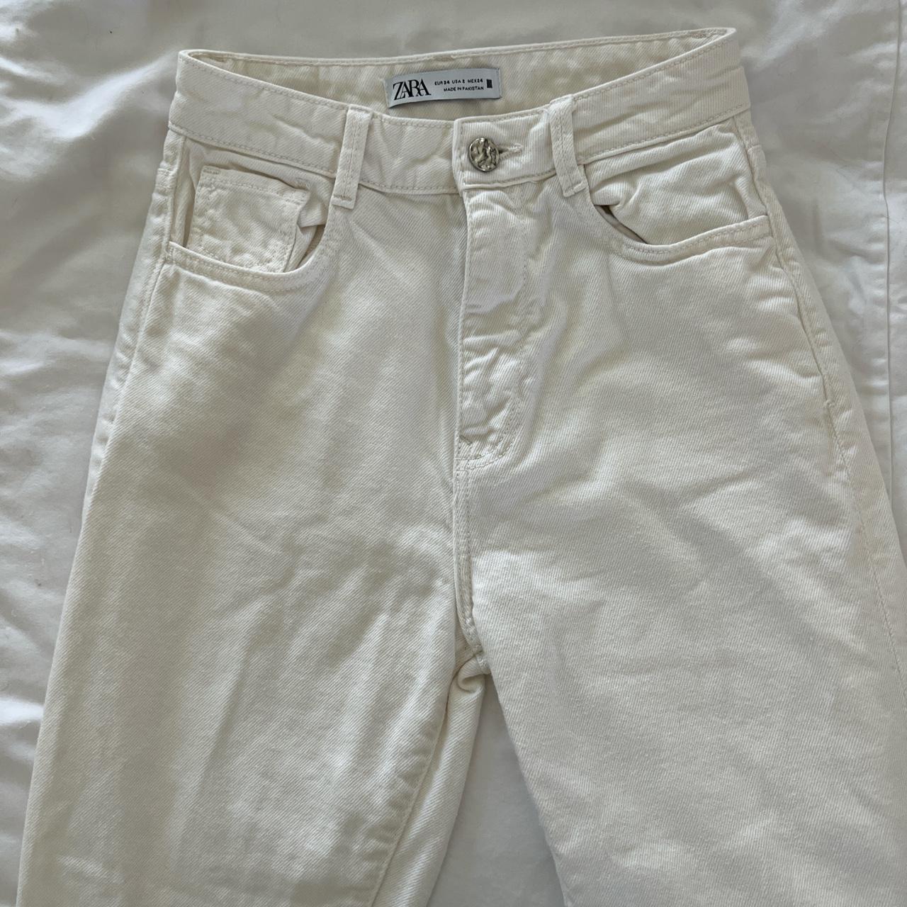 Off White Zara soft pants w13 L36 r12 - Depop