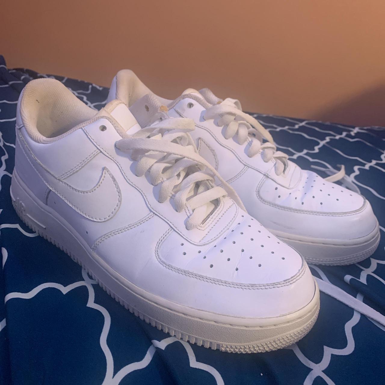 air force 1 stone and white