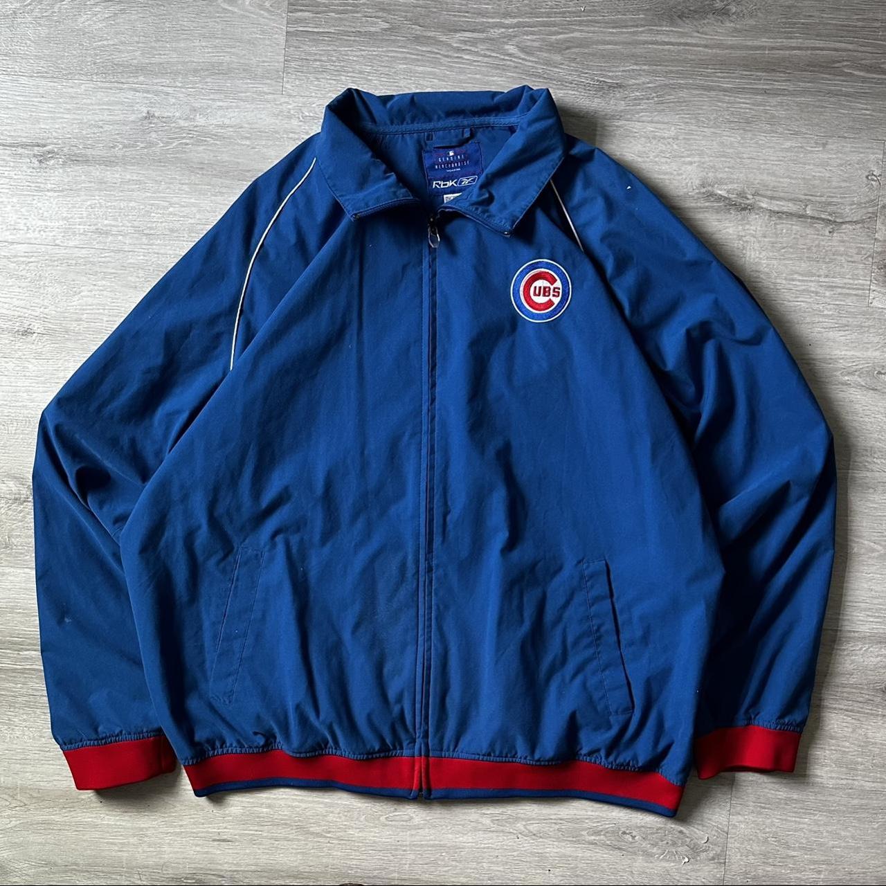 2006 chicago cubs jacket 06 windbreaker tagged - Depop