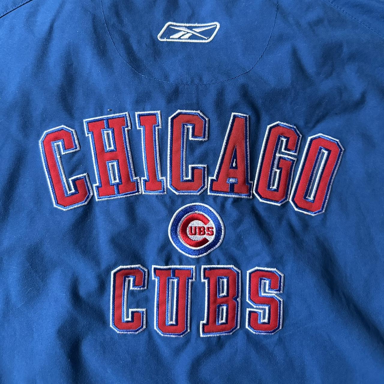 Chicago Cubs Majestic Vintage Pullover Jersey - Depop