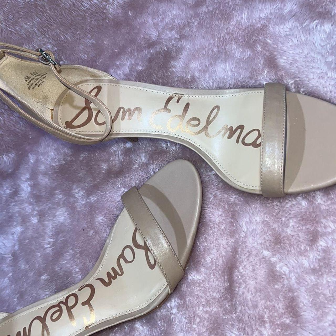 Sam Edelman Women's Cream and Tan Courts (3)