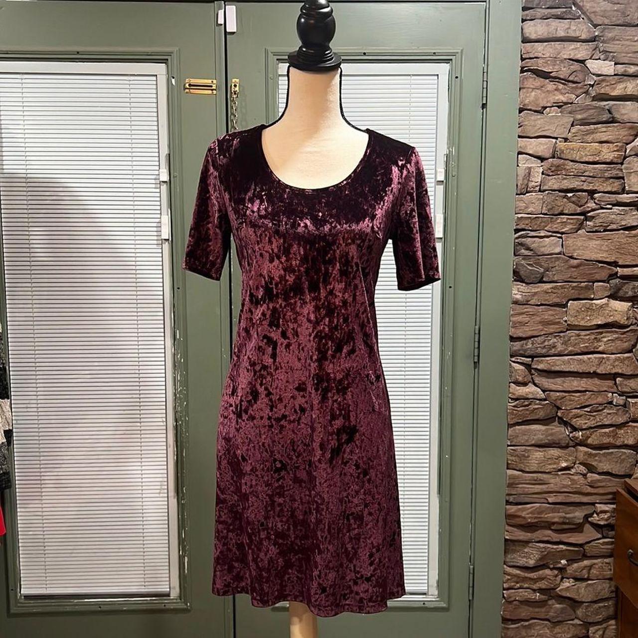 Westport 1962 Dressbarn Deep Purple Short Sleeve Depop