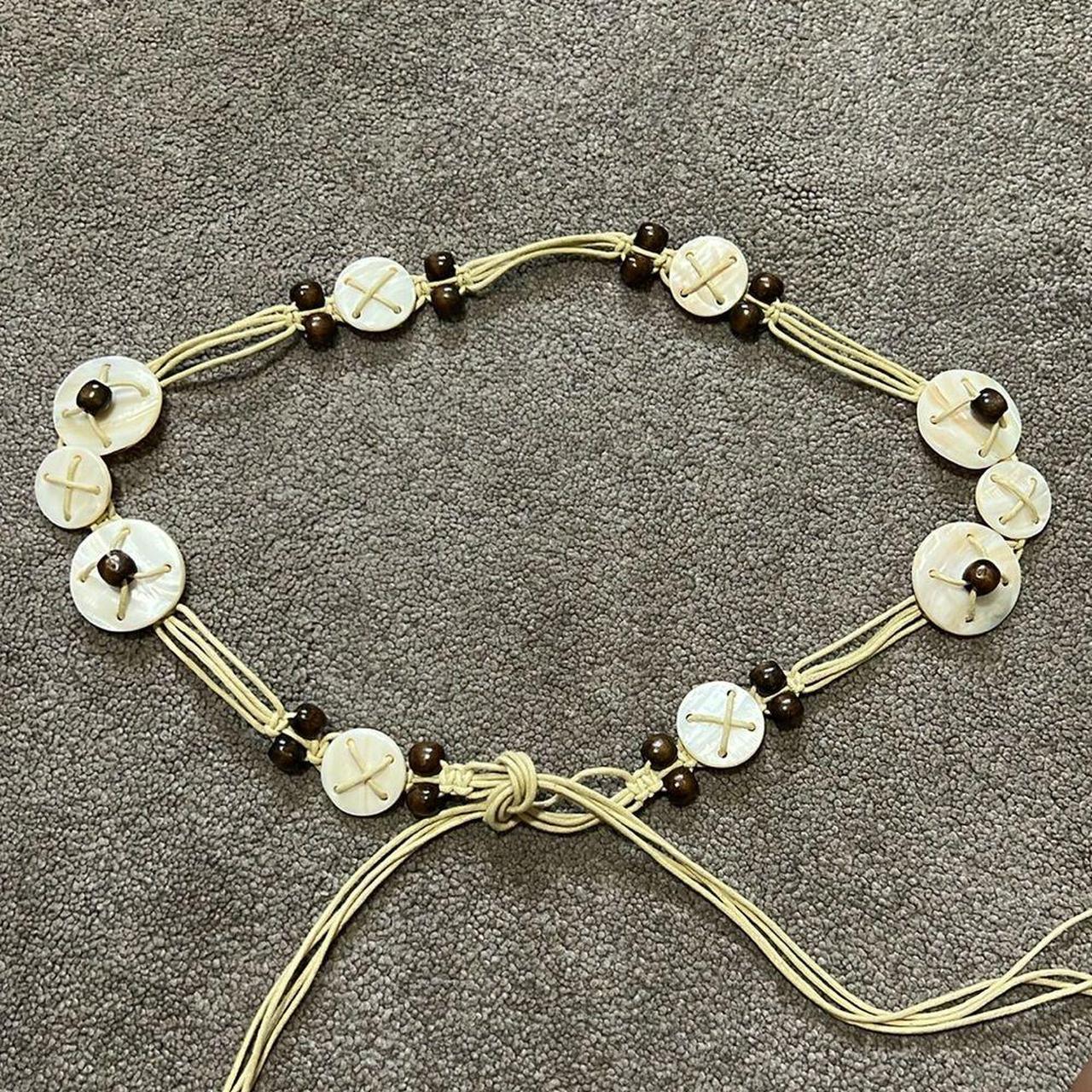 Source Unknown Women's Belt - Cream/Tan – In exce… - image 1