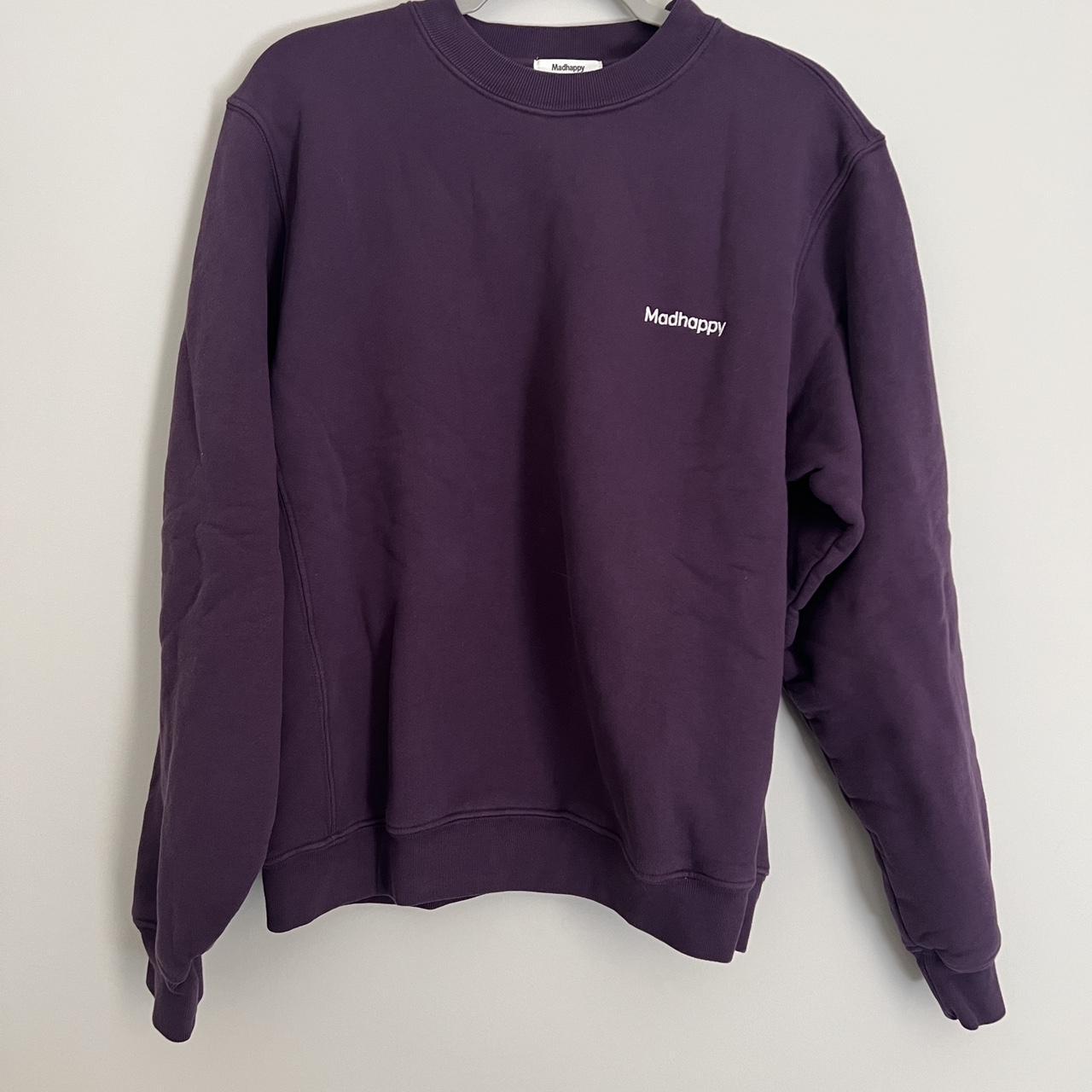 Madhappy Men's Purple Sweatshirt | Depop