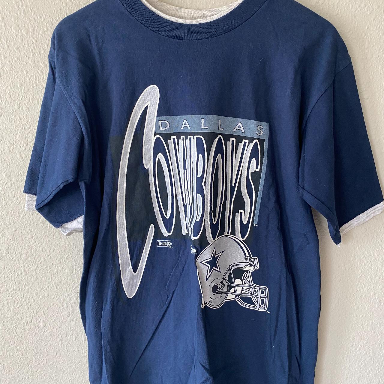 90's Salem sportswear NFL Dallas Cowboys Crewneck - Depop