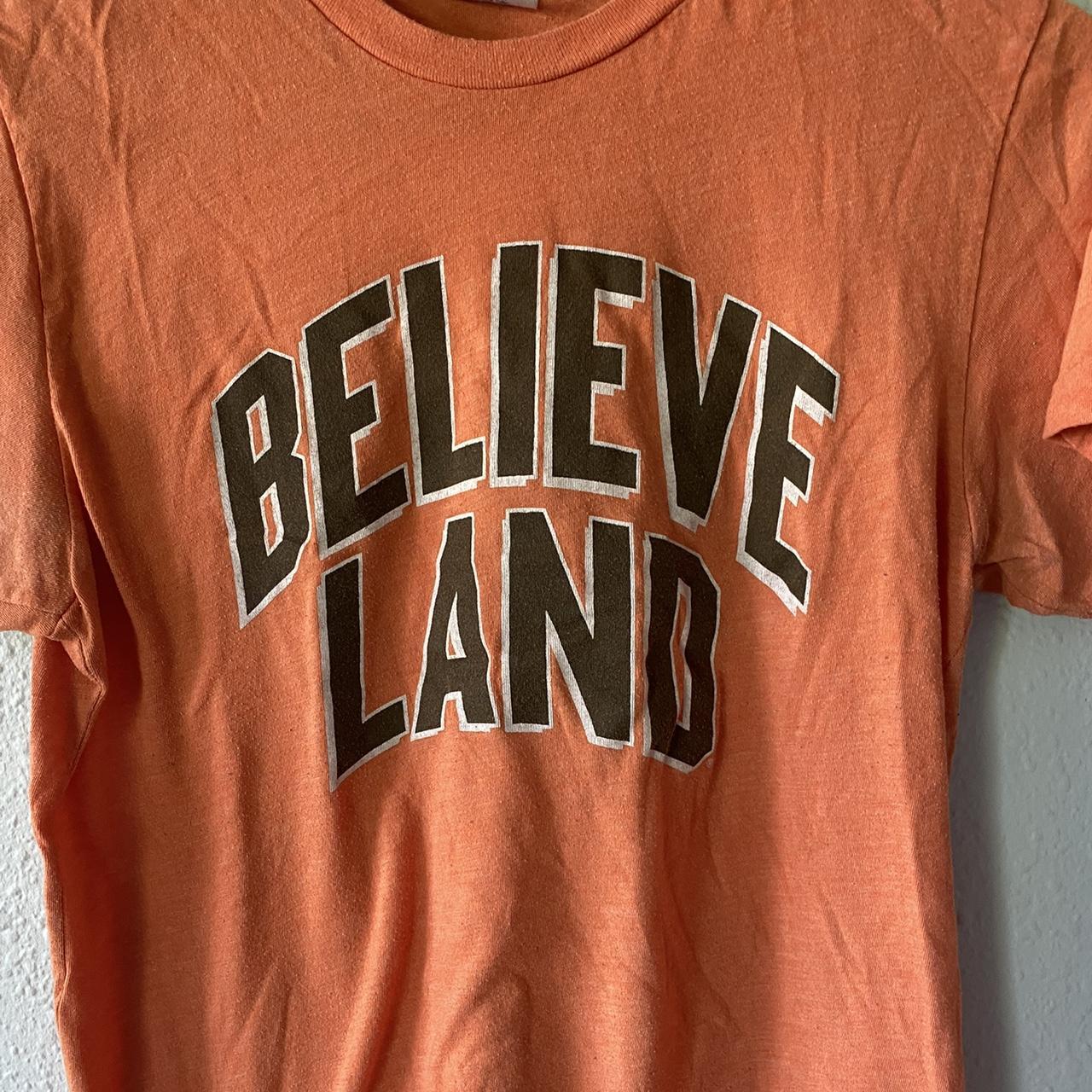 Homage Cleveland Browns Beliveland t shirt size small - Depop