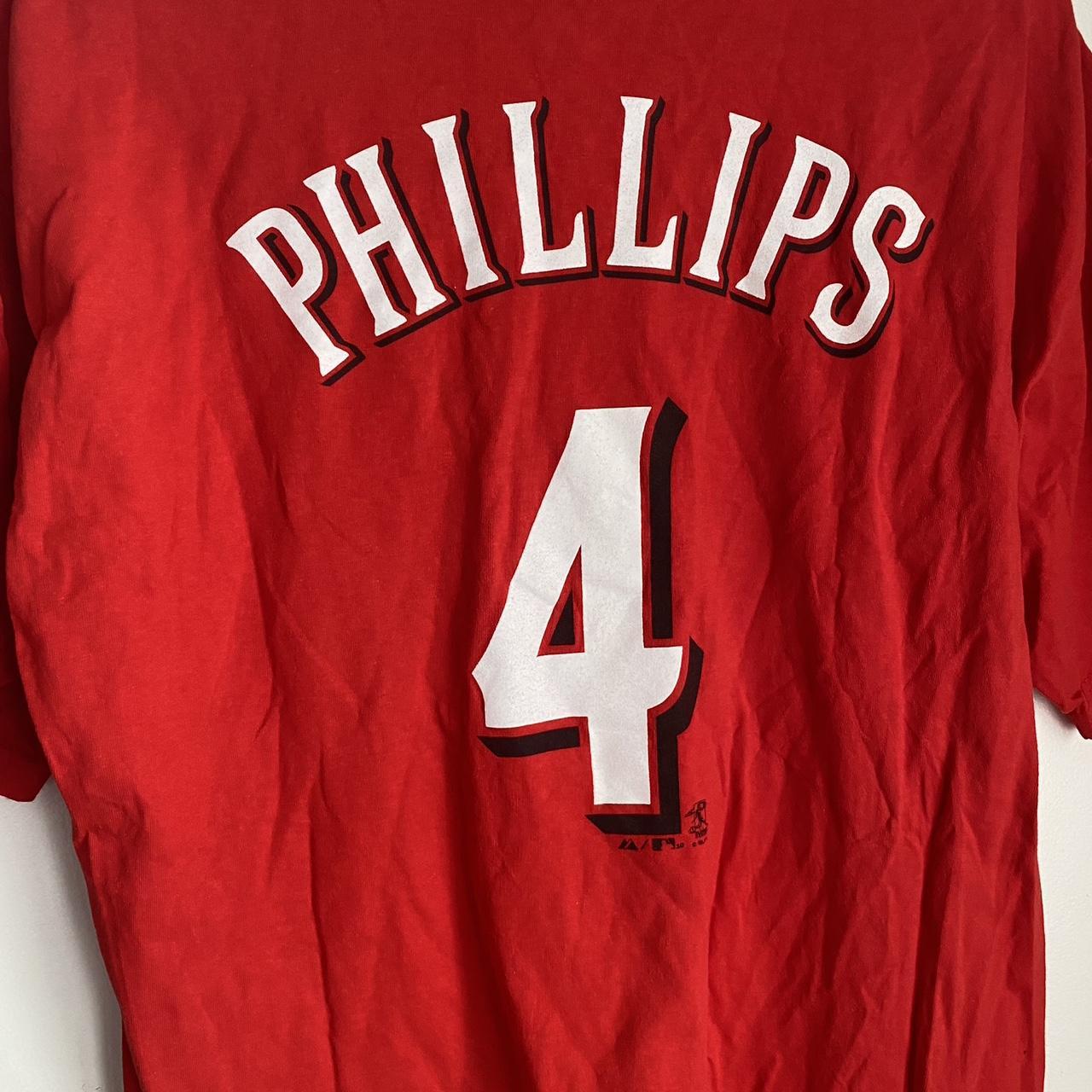 Brandon Phillips Cincinnati Reds Baseball Jersey. - Depop