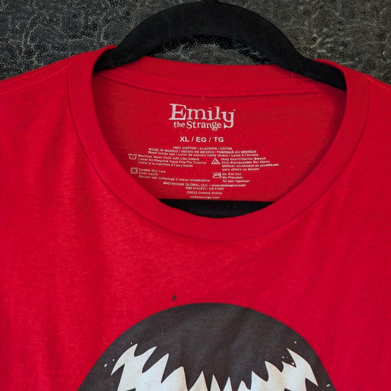 Emily the Strange semi cropped tee from Hot Topic. I... - Depop