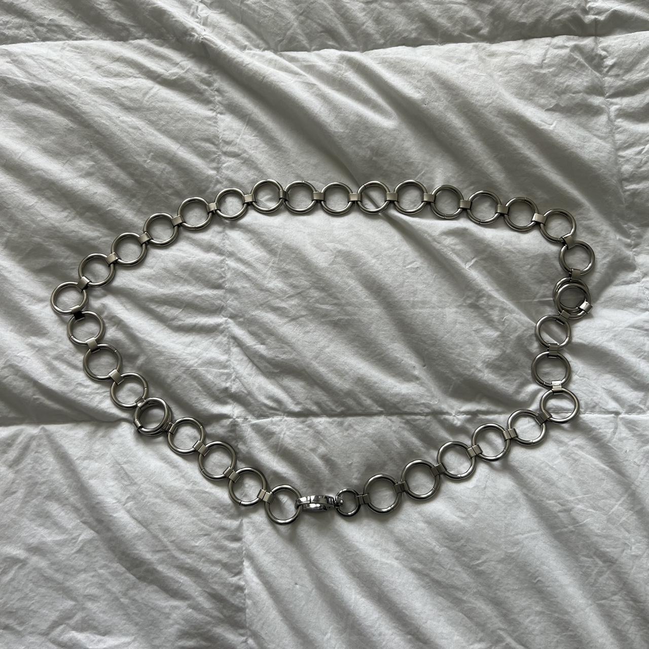 chain belt silver
