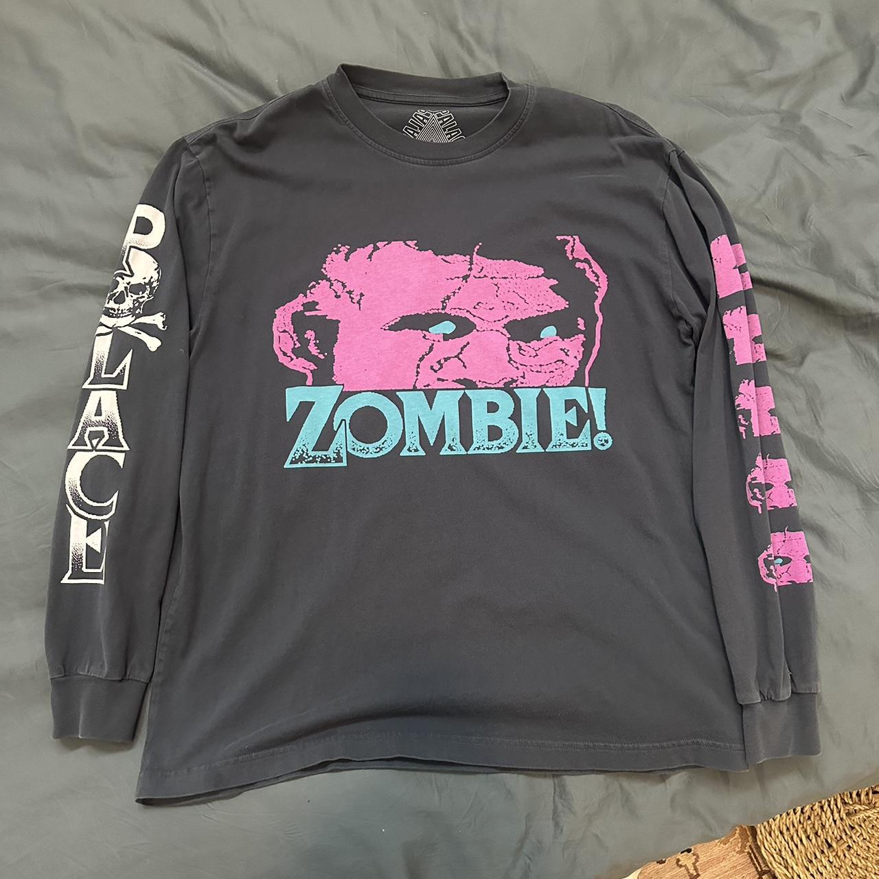 PALACE skateboards zombie long sleeve XL VHS THERMAL LONGLSEEVE