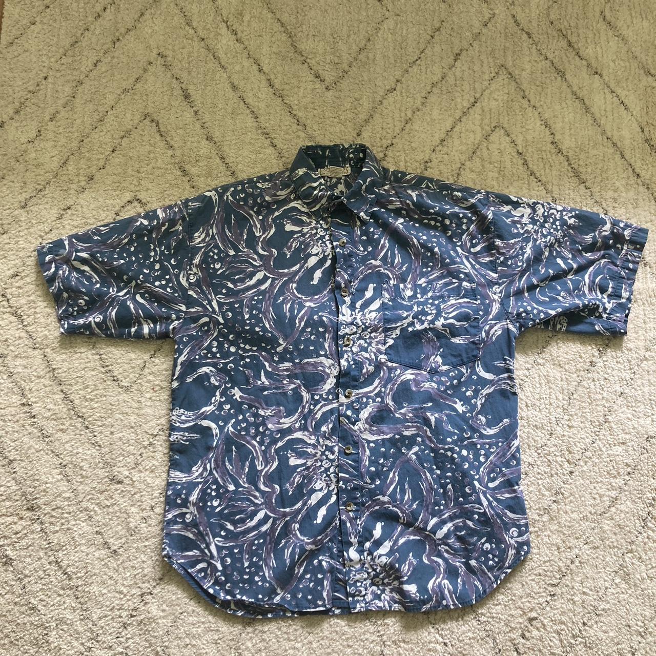 American Vintage Men's Top - Blue - L