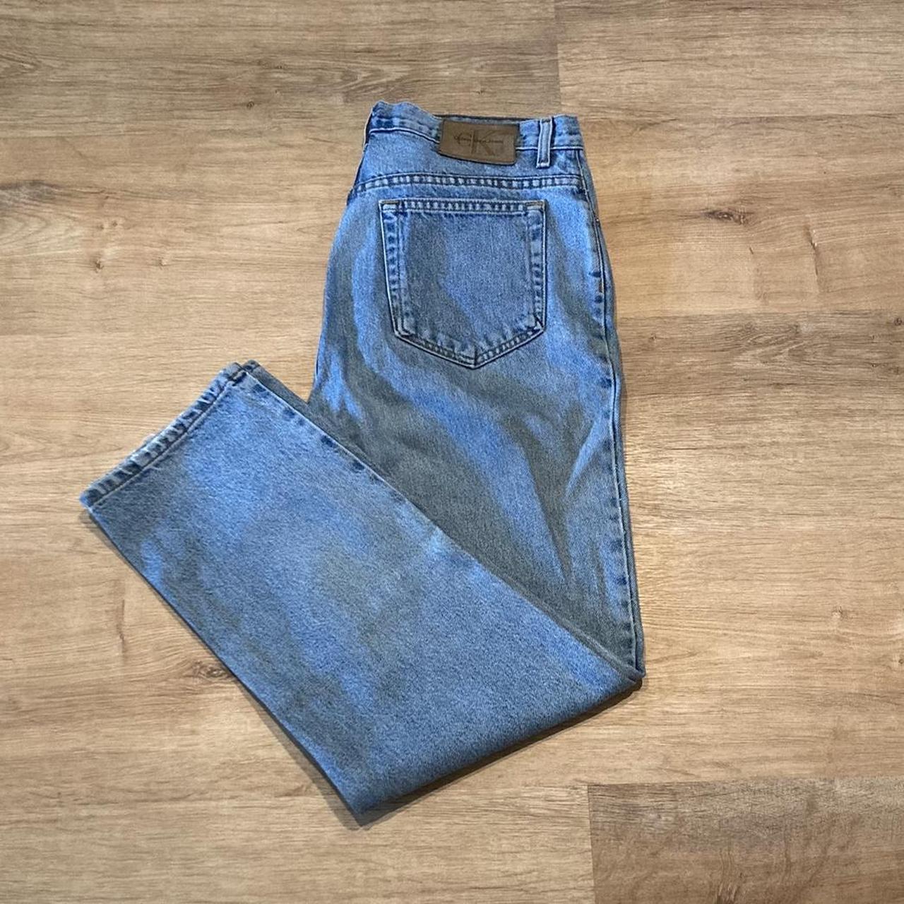 Vintage Calvin Klein Jeans Size 14 High Waisted ... - Depop