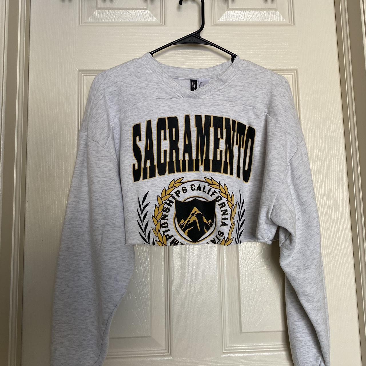 Sacramento popular CA Crop Sweatshirt