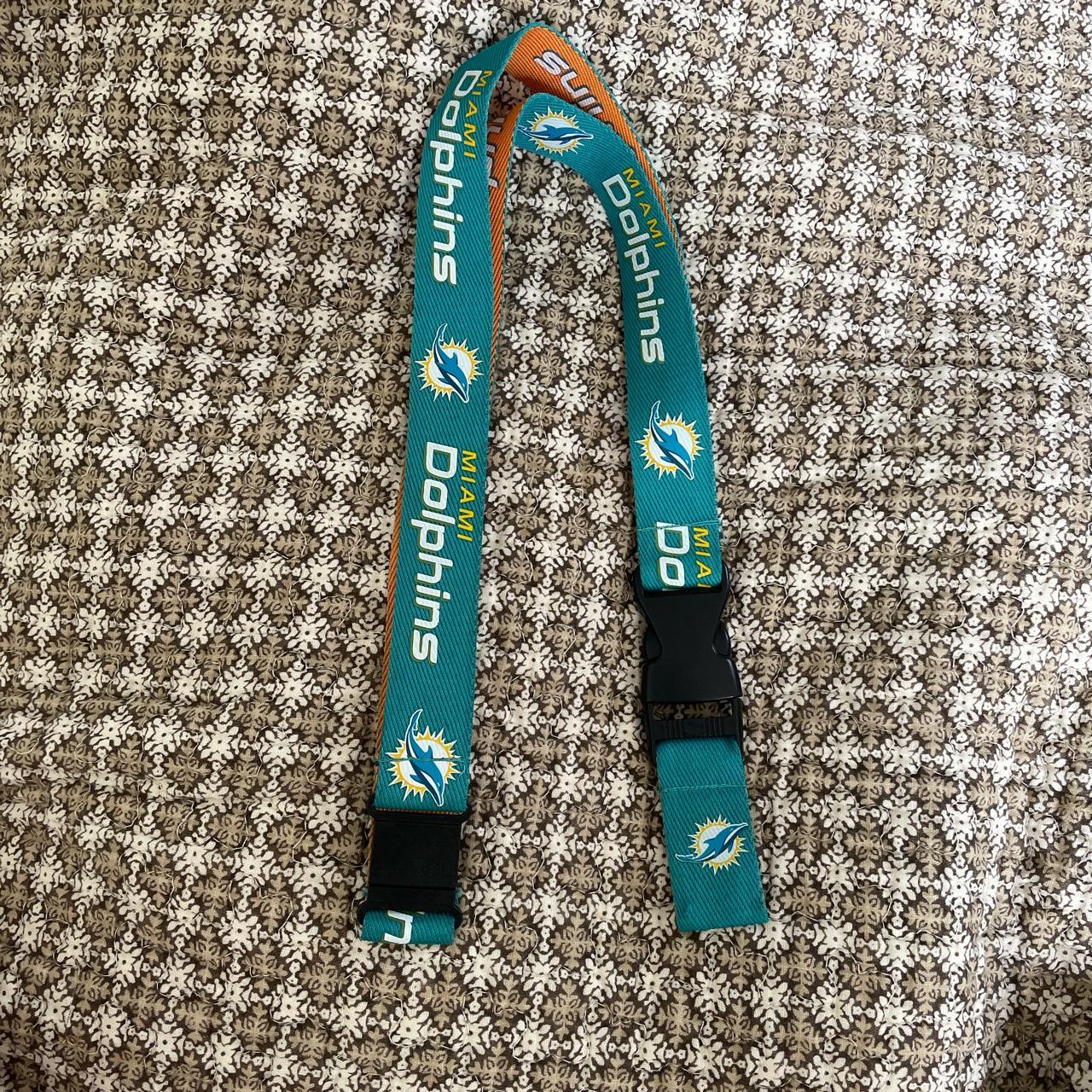 Miami Dolphins Orange Lanyard