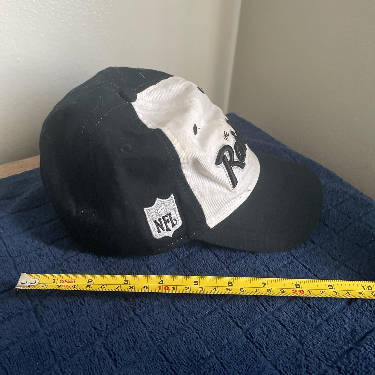 Las Vegas black LV cool graphic hat nfl raiders - Depop