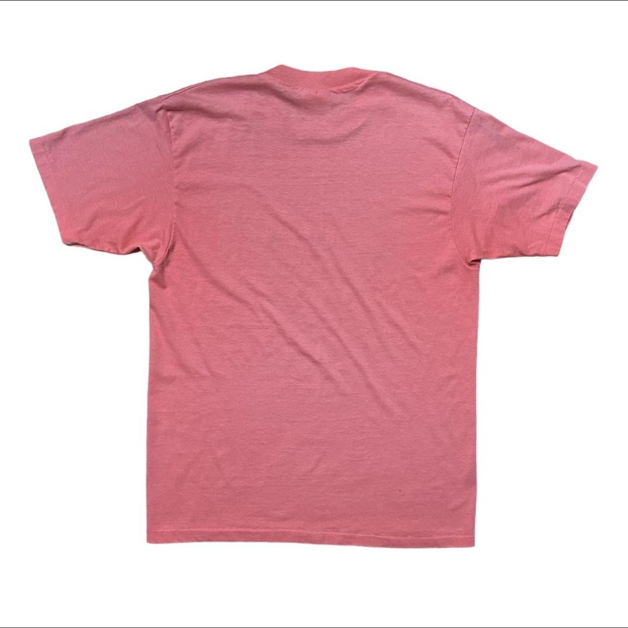 Hanes Men's Pink Tshirt Depop