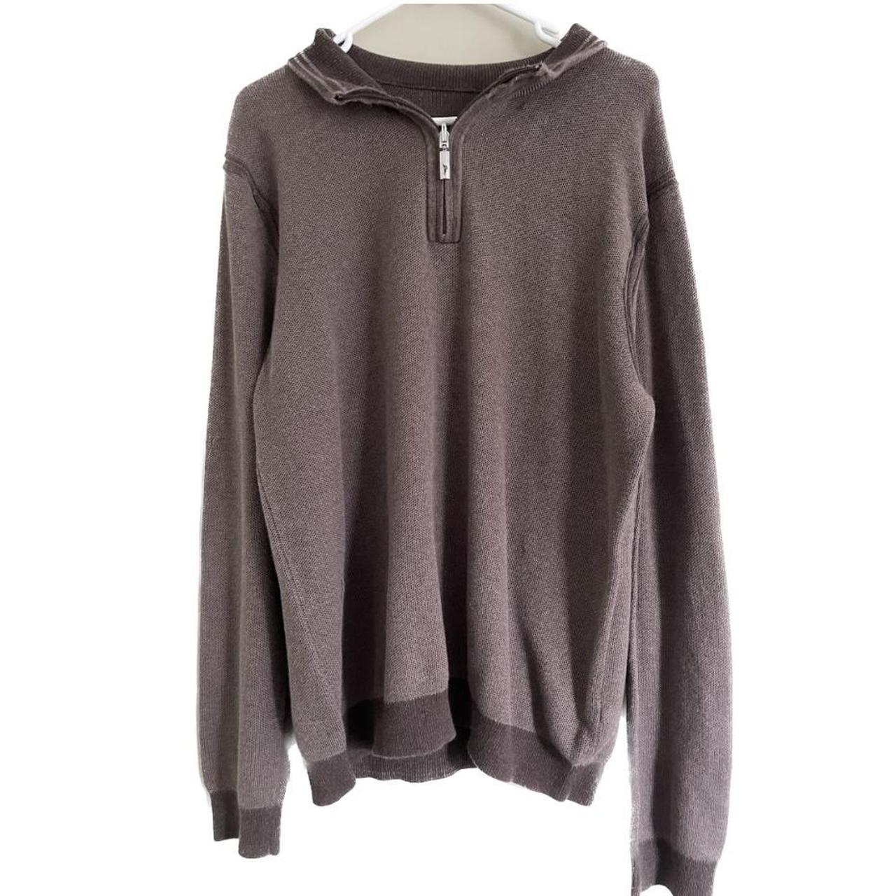 vintage tommy bahama quarter zip half Depop