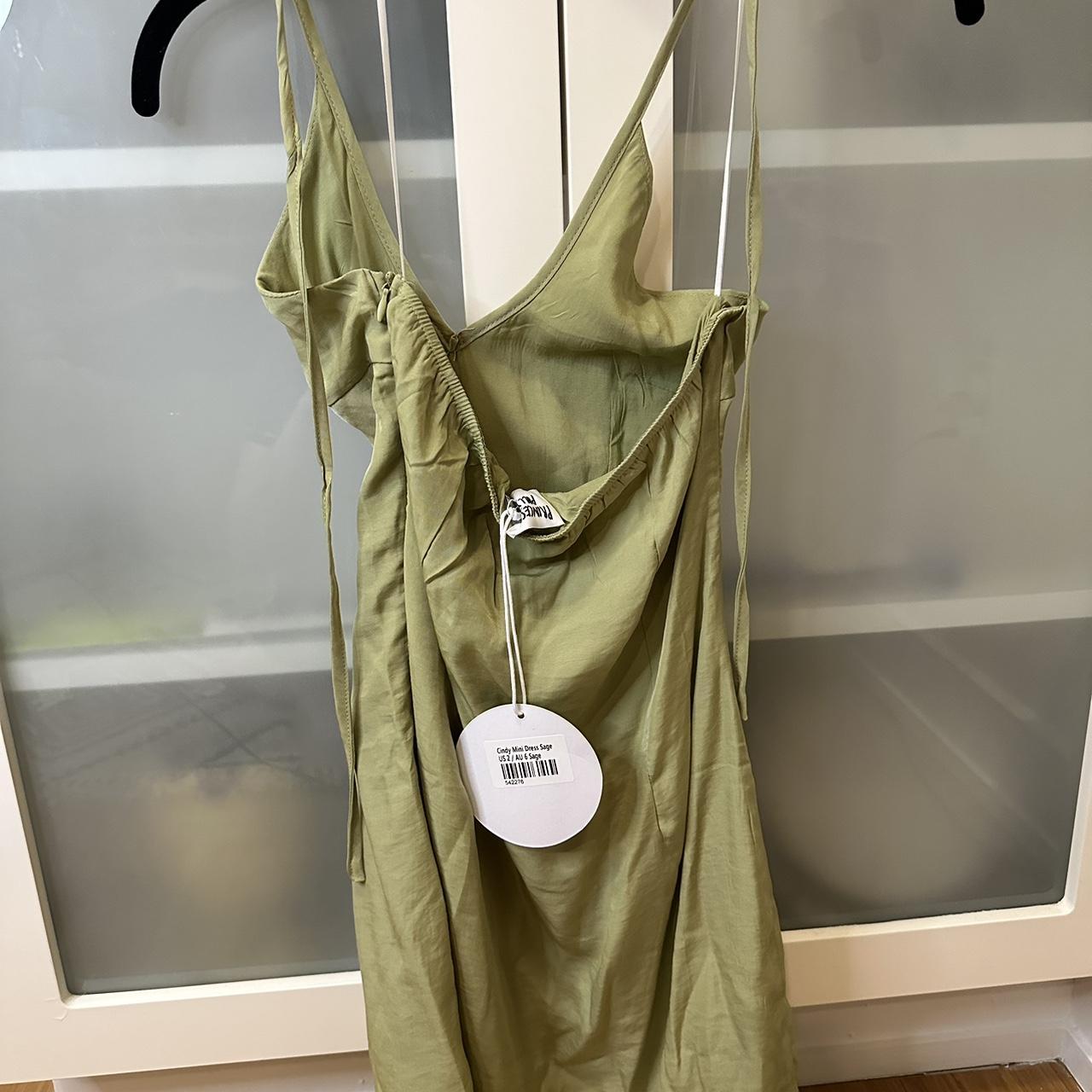 Princess Polly Women's Green Dress Depop