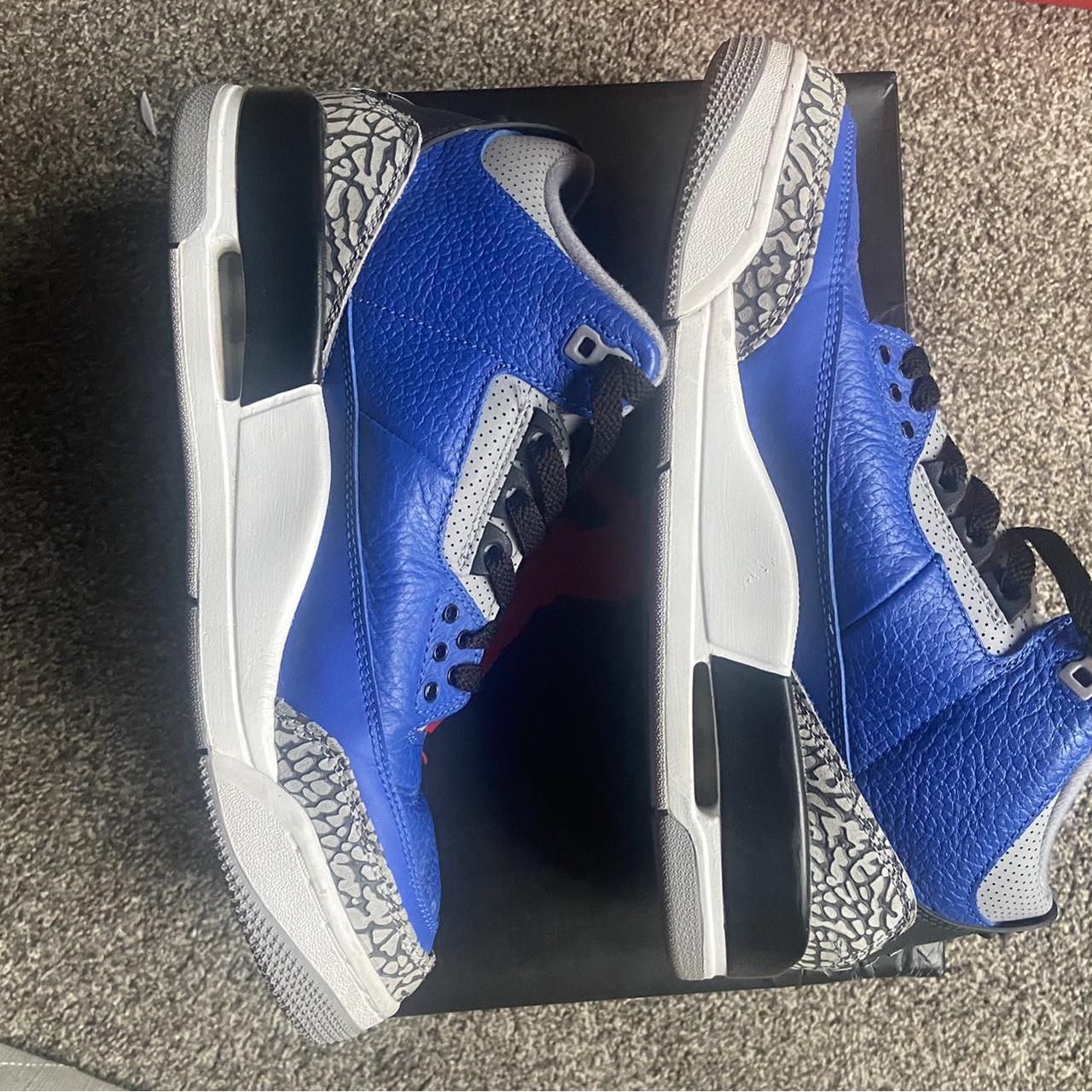 air jordan 3 varsity royal on feet