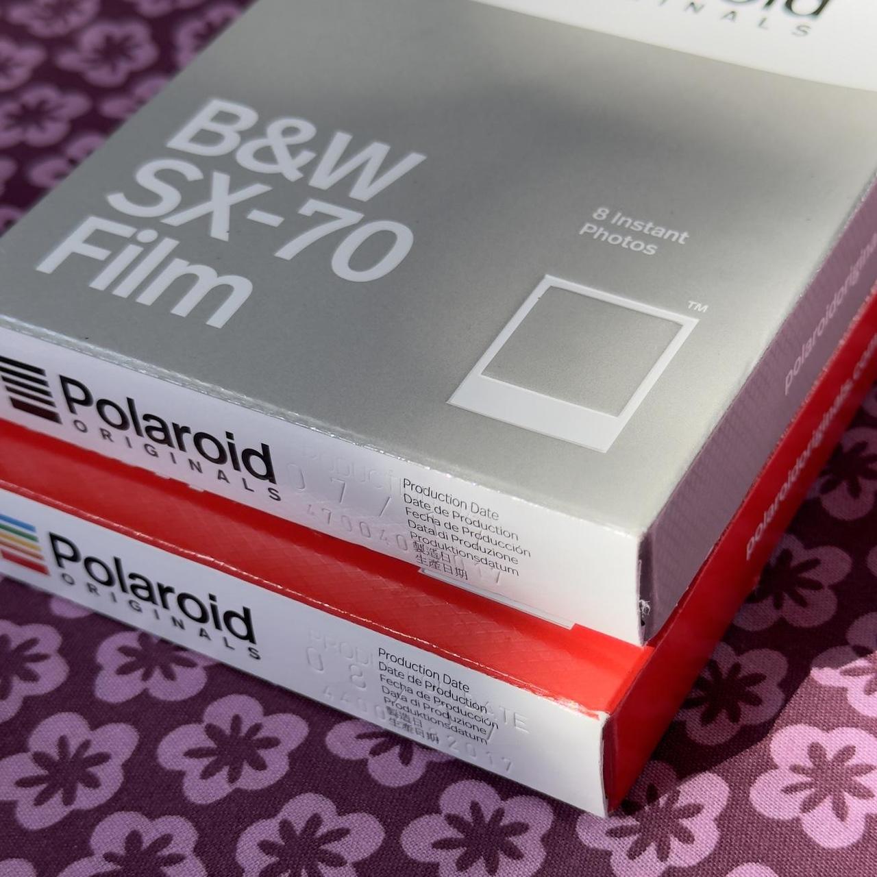 ✨ Set of Polaroid Originals Color SX-70 and B&W... - Depop