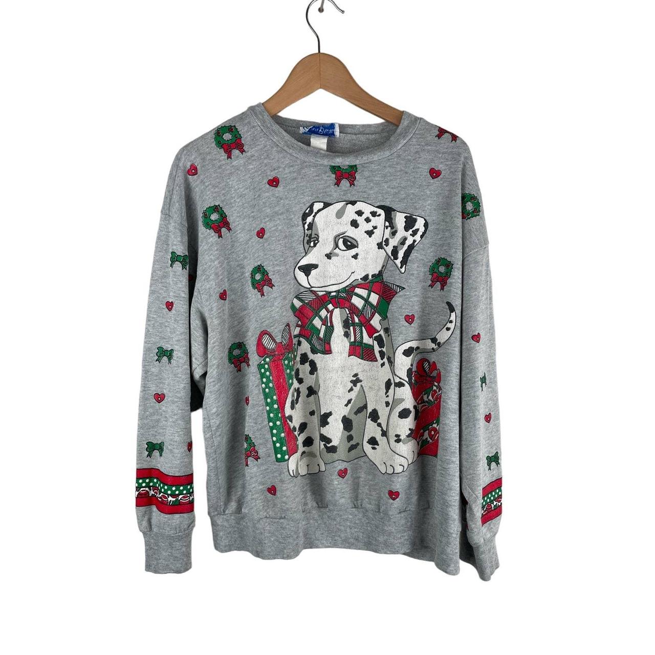 Dalmatian christmas outlet sweater