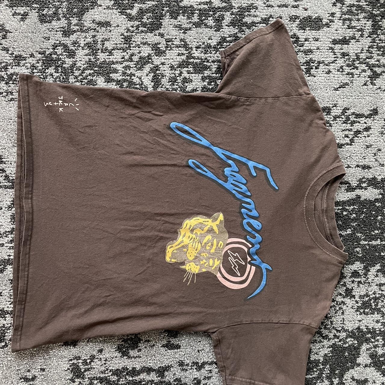 travis scott fragment tee shirt