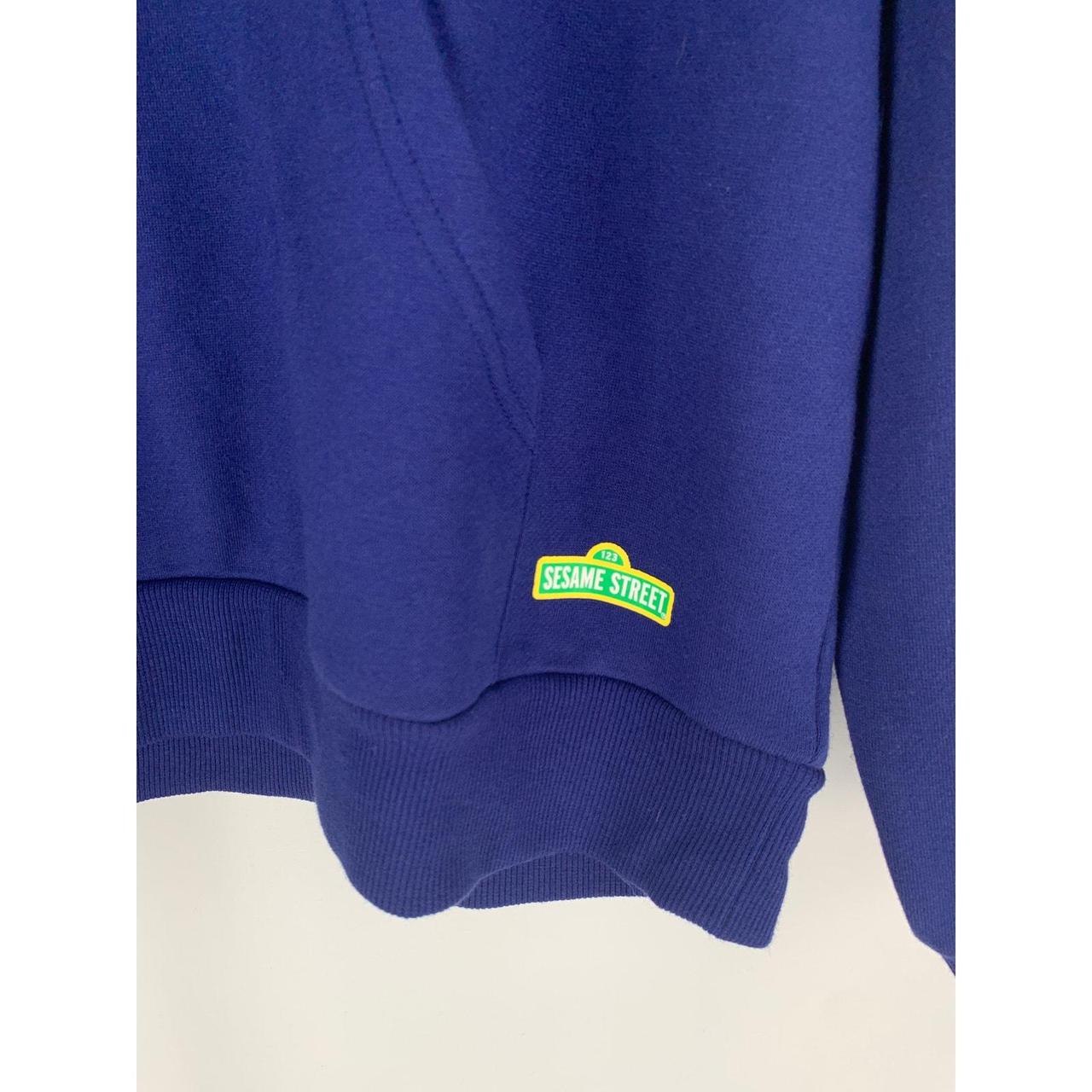 Dumbgood The Count Hoodie Unisex purchases Large New Sesame Street Long Sleeves Blue