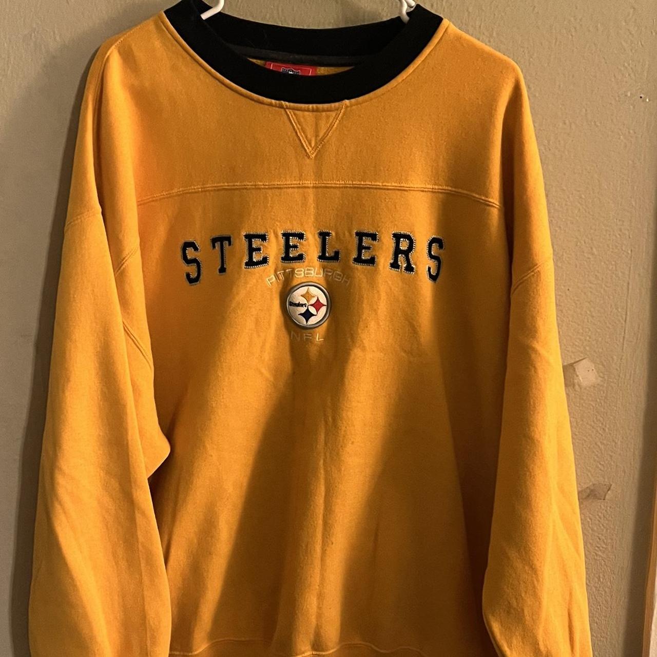 Vintage NFL Pittsburgh Steelers Sweatshirt, - Depop