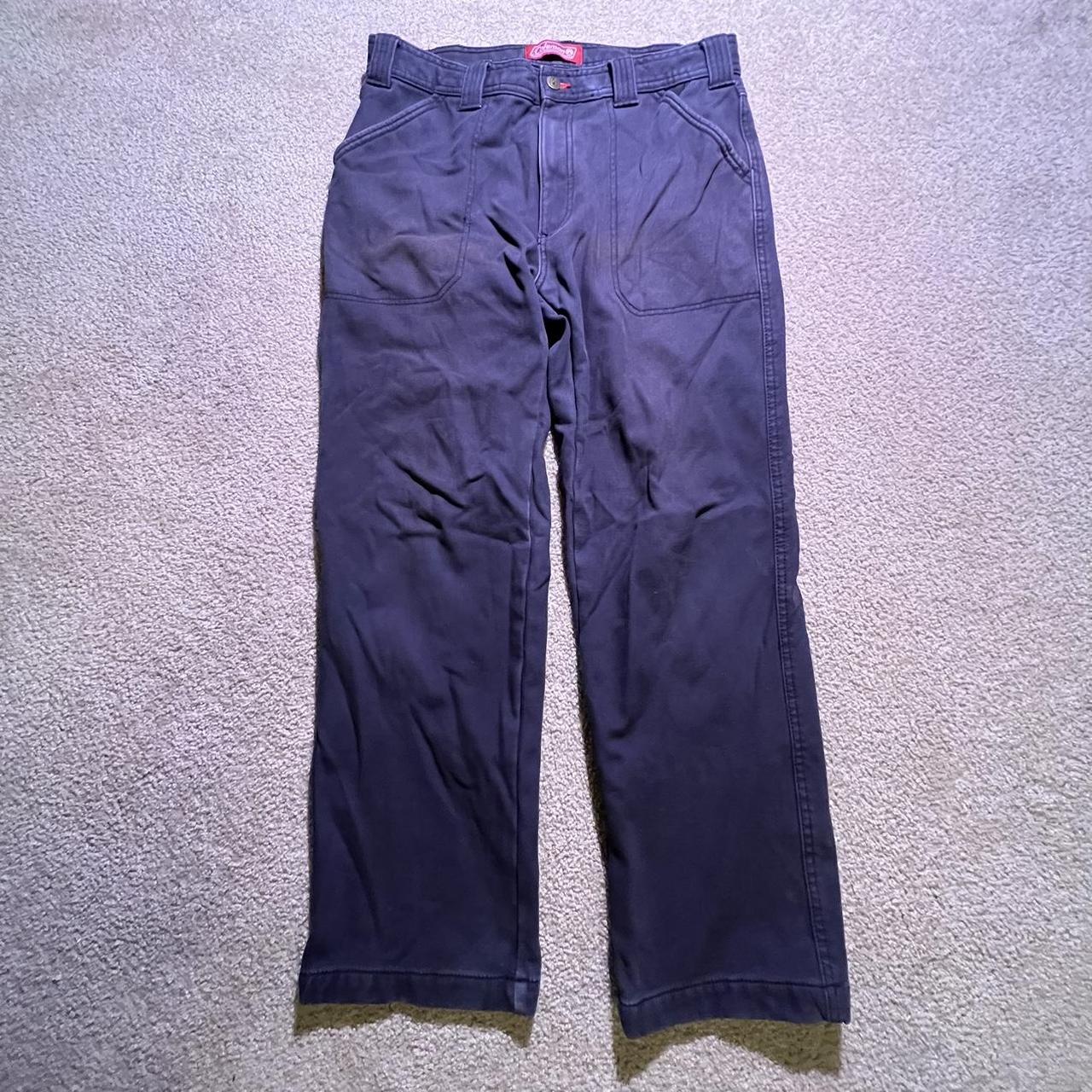 Colman pants bleach stain on the front but descent... - Depop