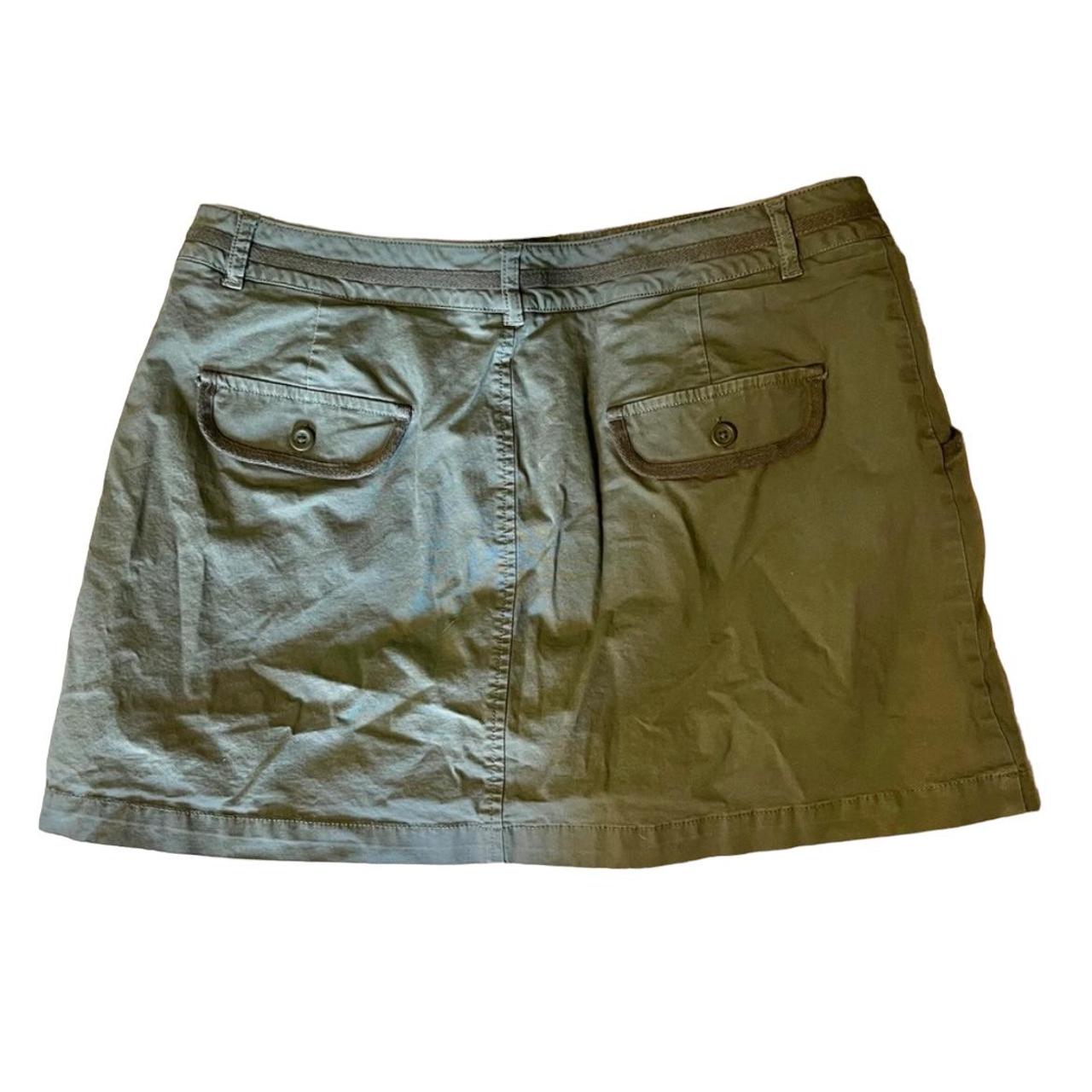 Dockers Women's Khaki and Green Skirt (2)