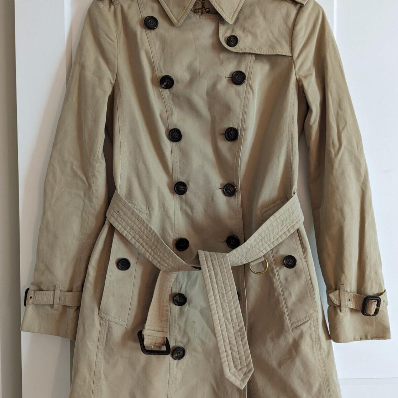 Burberry sandringham long honey best sale