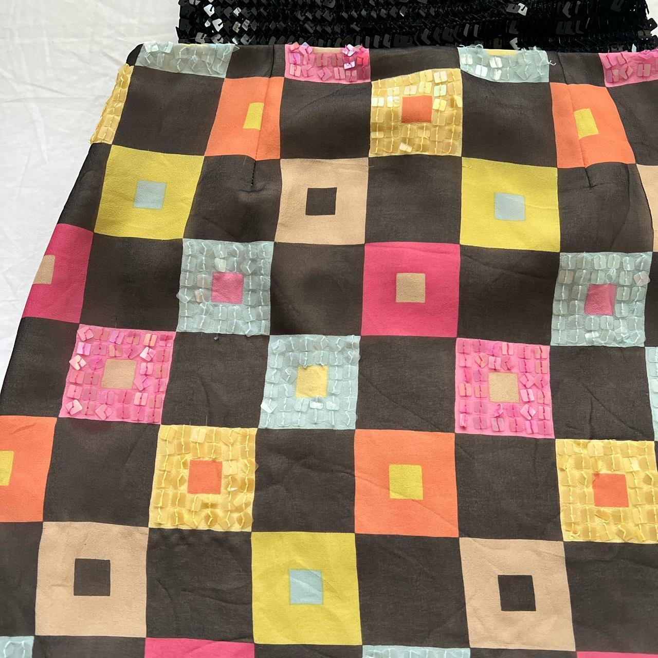 Laundry by Shelli Segal Women's Multi Skirt Depop