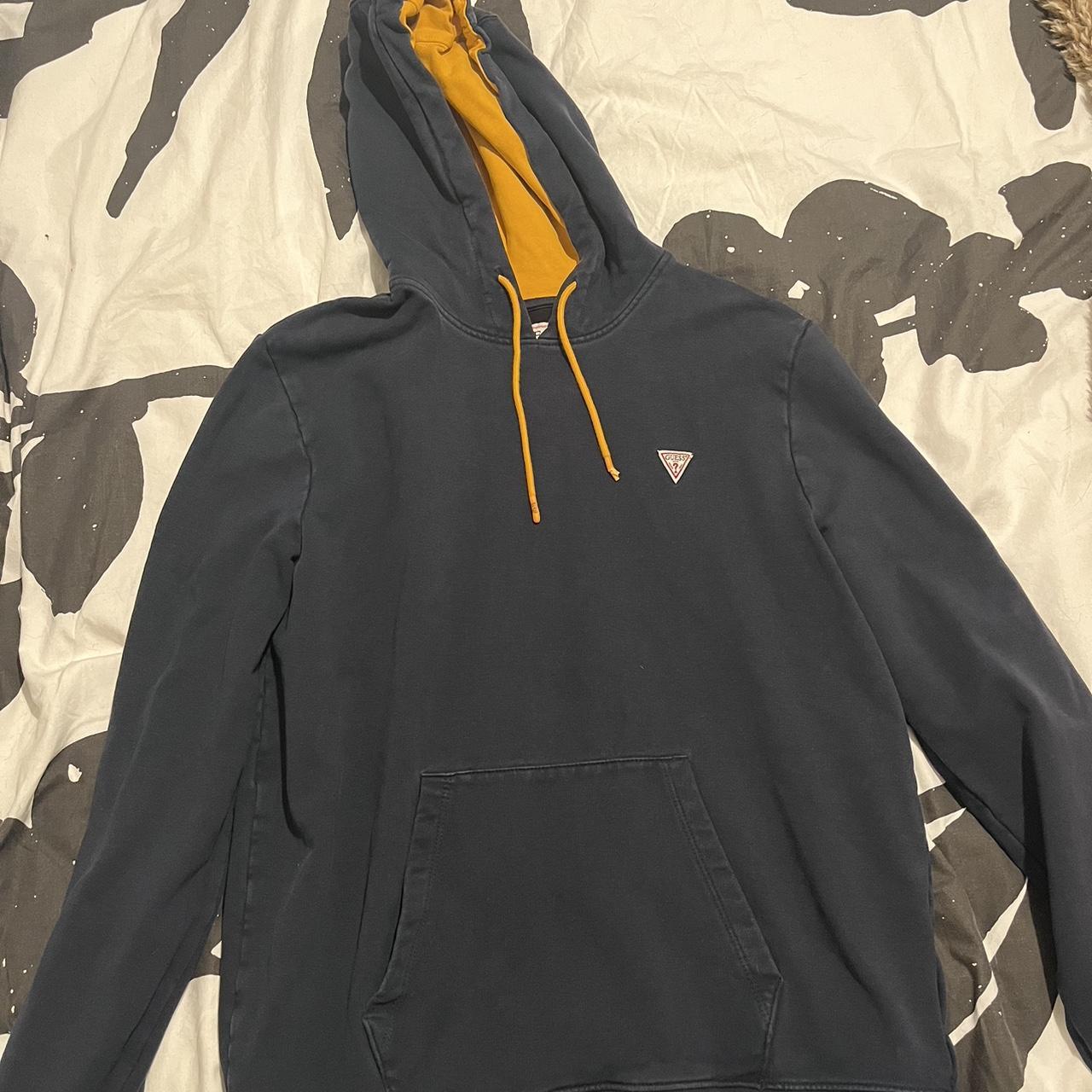 Guess Slim Fit Hoodie Size M but is quite small as... - Depop