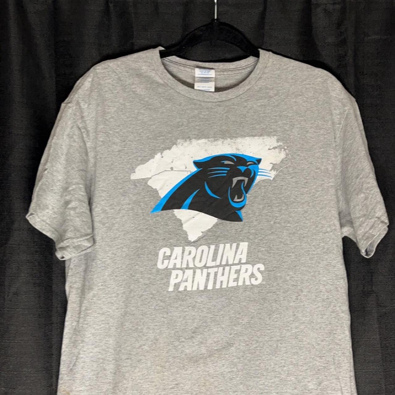 Carolina Panthers NFL T-shirt Unisex Size- Large - Depop