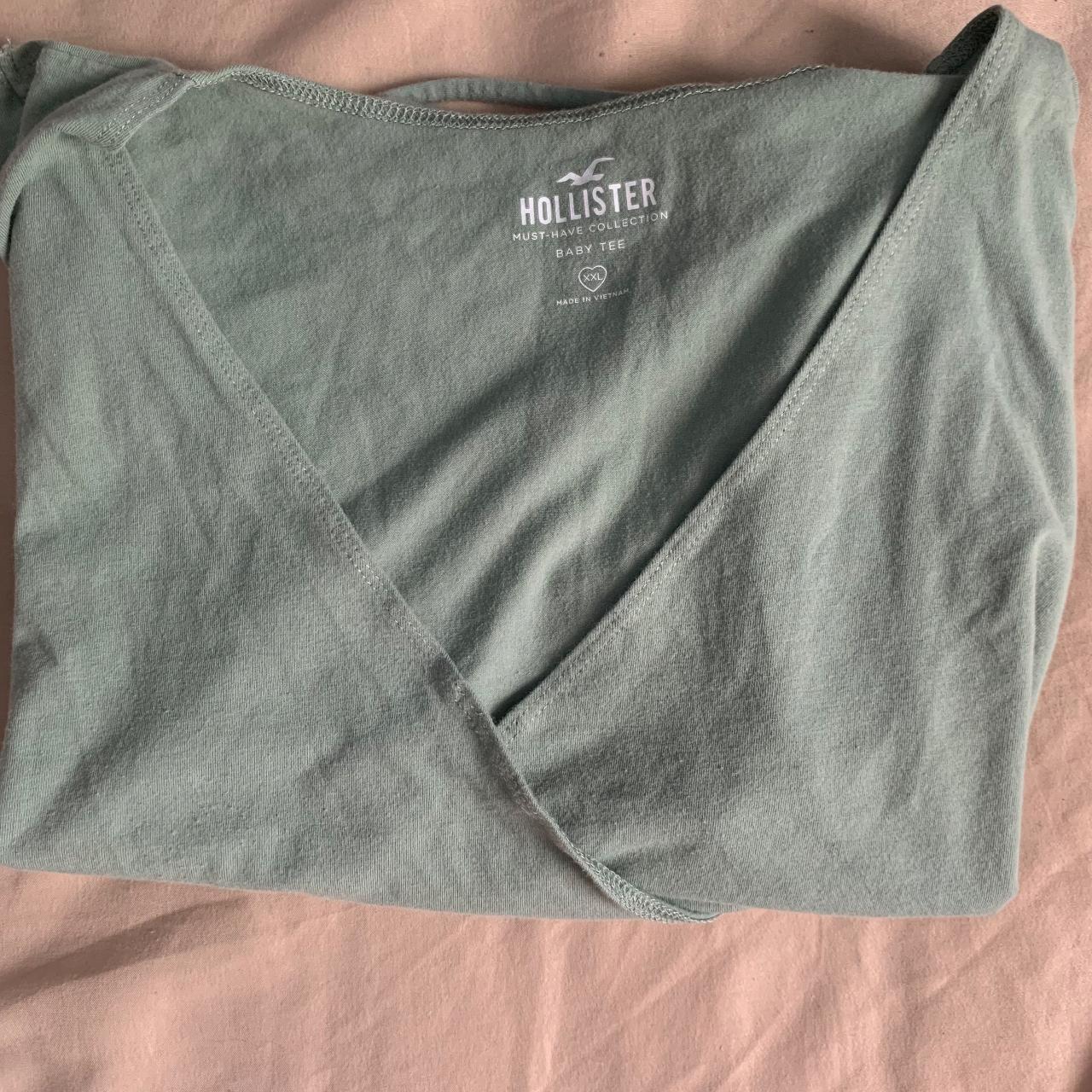Green Hollister Shirt from must have... - Depop