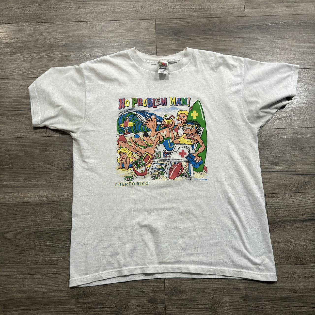 Size:L Puerto Rico T - Depop