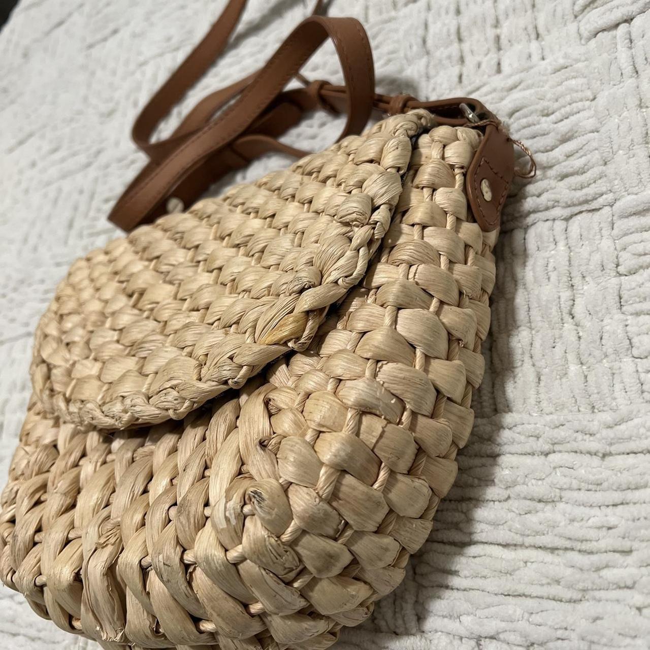 Talbots straw clearance bag