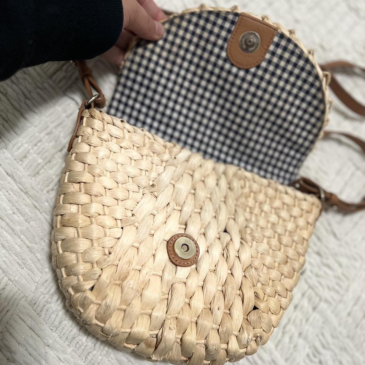 Talbots on sale straw purse