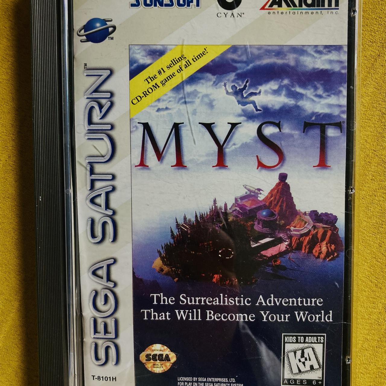 Myst Sega Saturn Complete with case, booklet, foam... - Depop