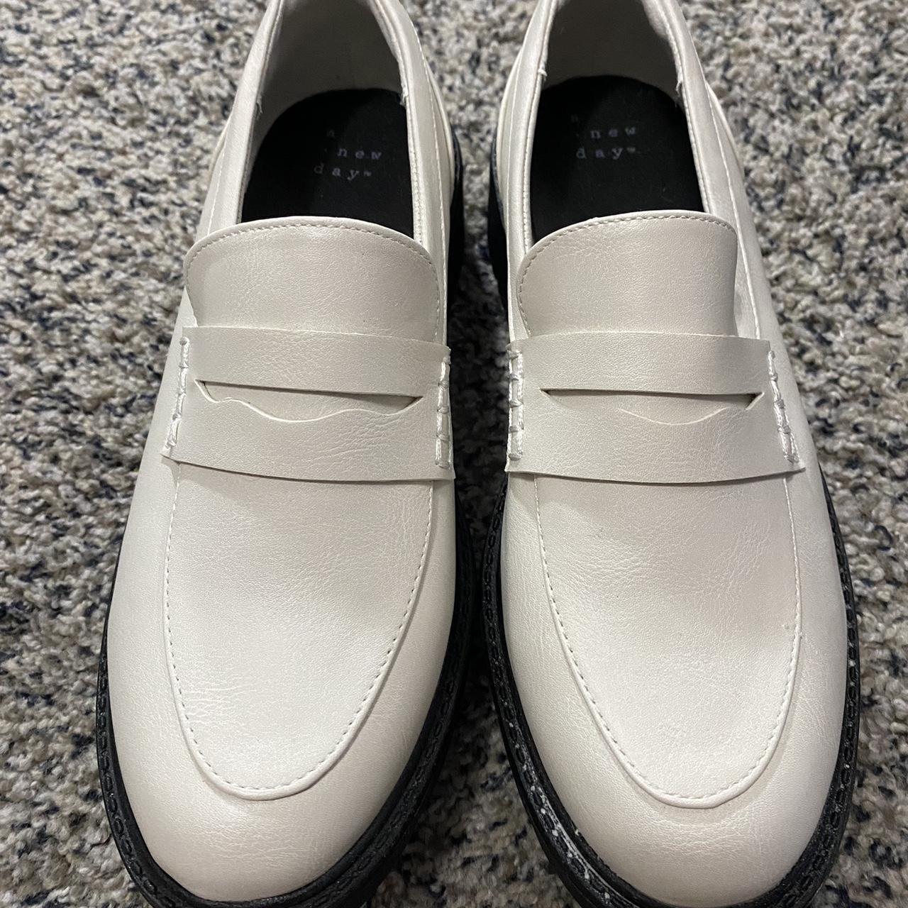 white loafers from target ‼️NO PAYPAL‼️ • size womens... - Depop