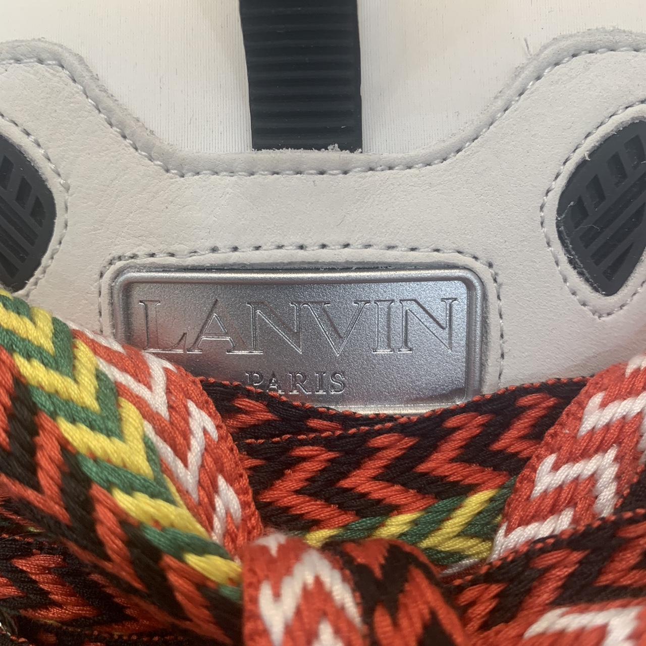 Lanvin Curb “ White Ivory” Shoes Size 10 Eu 43 DM... - Depop