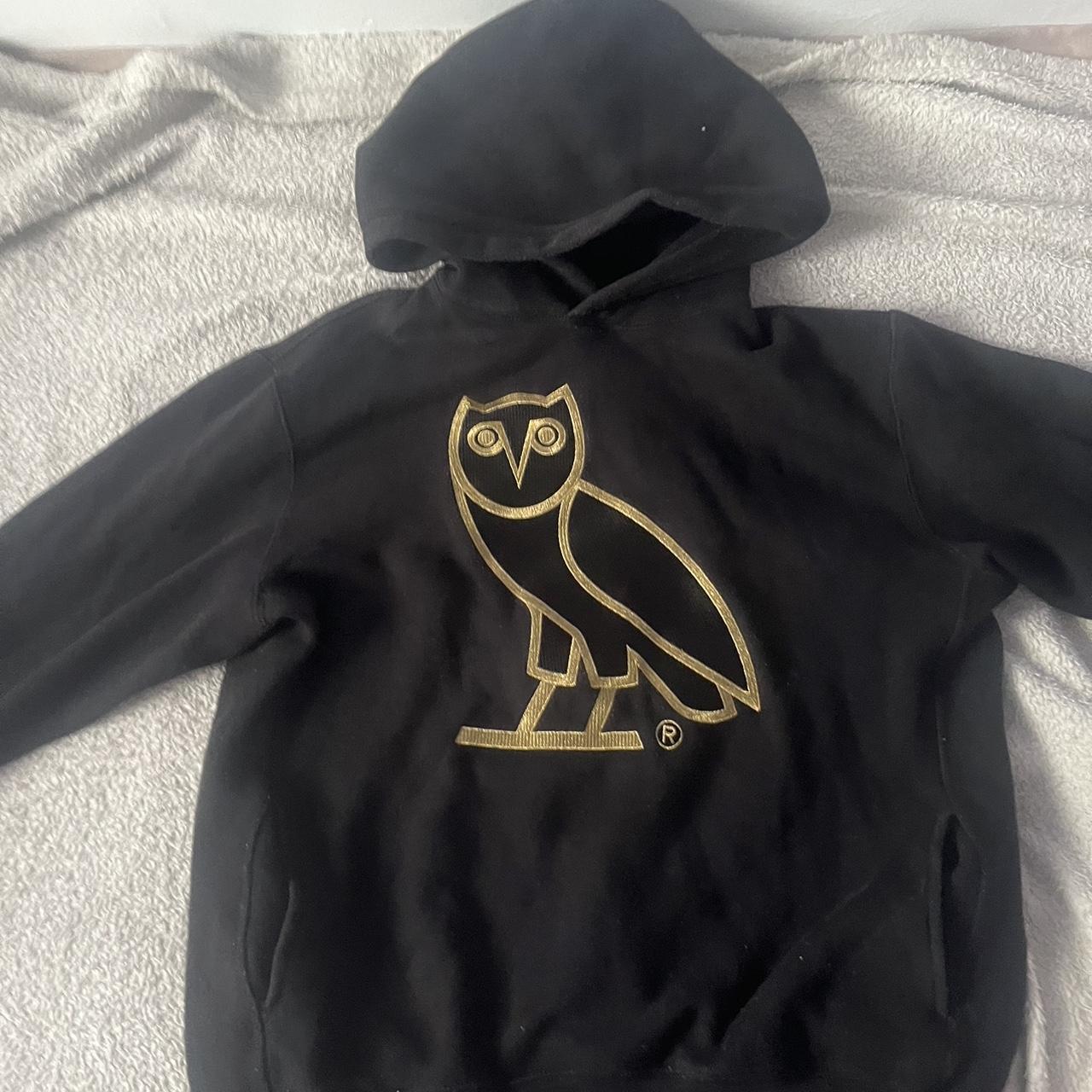 Ovo gold 2025 owl hoodie