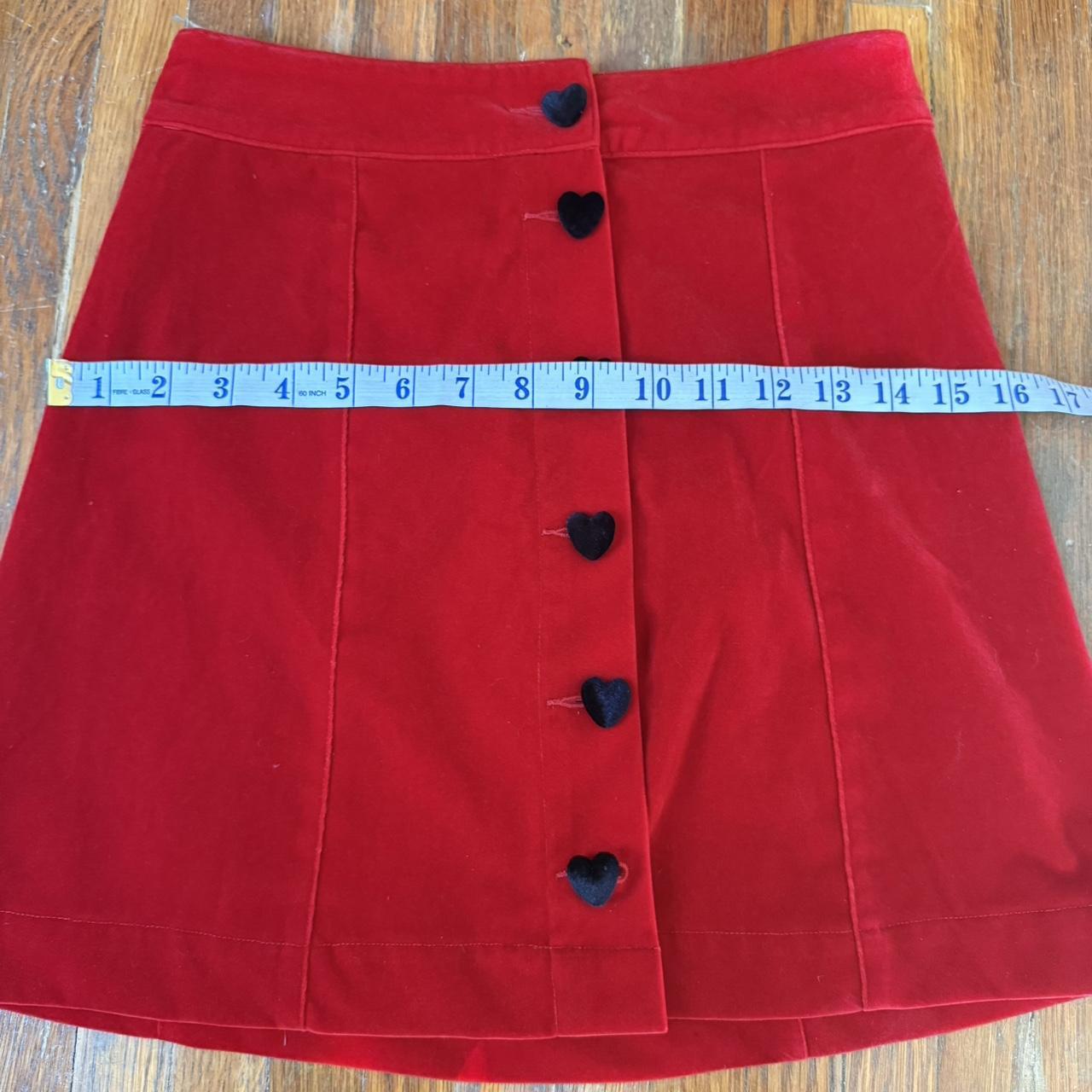 Lazy Oaf Women's Skirt - Red/Black - 2 – Lazy Oaf… - image 3