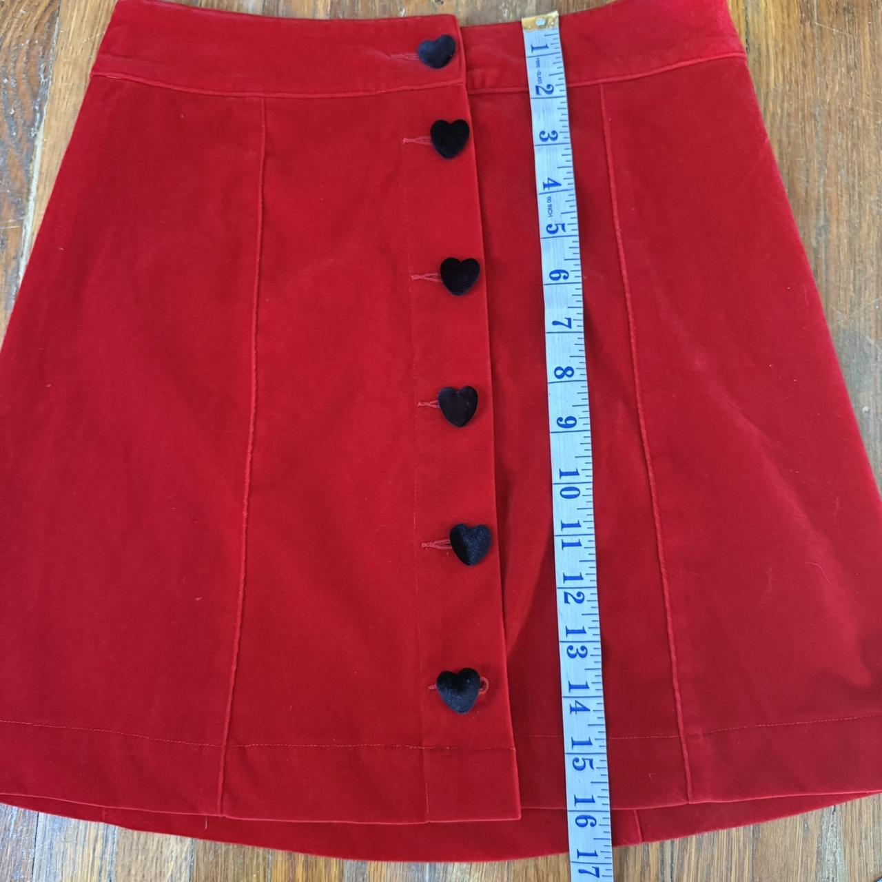 Lazy Oaf Women's Skirt - Red/Black - 2 – Lazy Oaf… - image 4