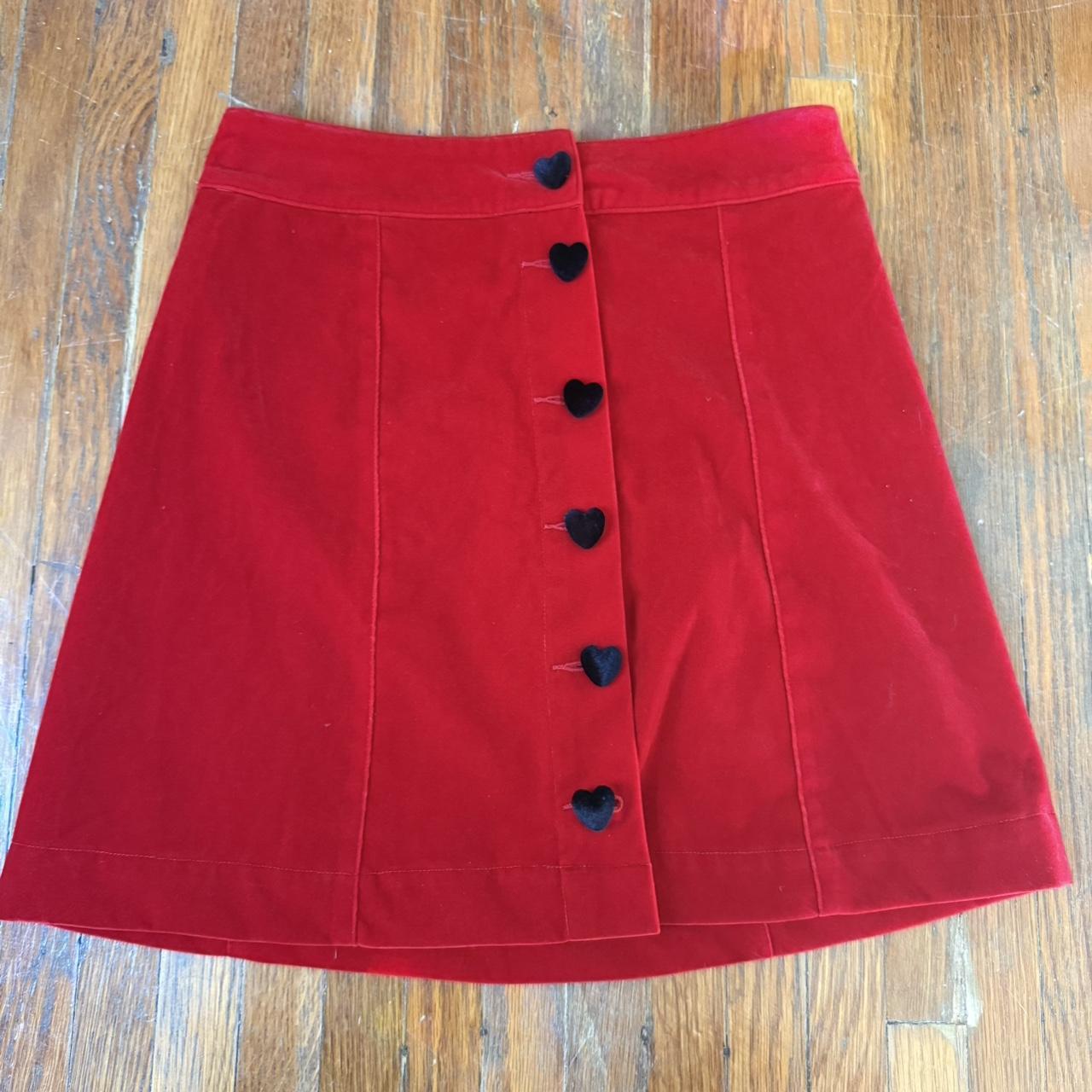 Lazy Oaf Women's Skirt - Red/Black - 2 – Lazy Oaf… - image 1